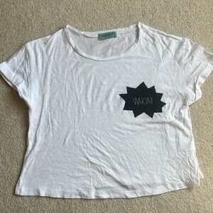 Cotton tee shirt - short sleeve, graphic tee design, sz XS